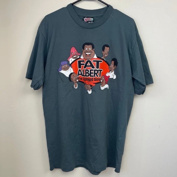 Vintage Fat Albert 1972 T Shirt Junk‎ Yard Gang Single Stitch Cosby - Picture 1 of 7